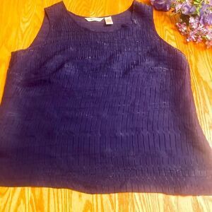 Drapers and Damon Textured Tank Tunic